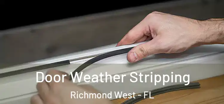 Door Weather Stripping Richmond West - FL