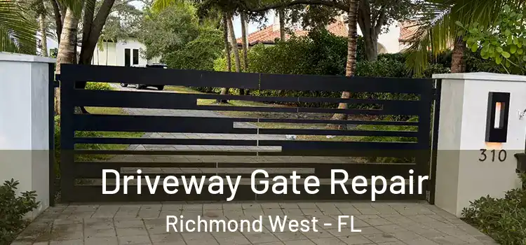 Driveway Gate Repair Richmond West - FL
