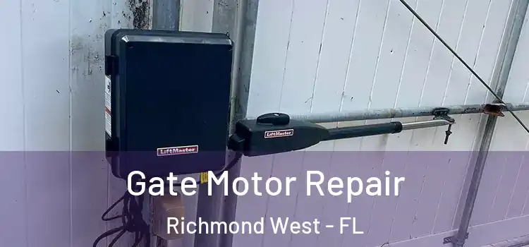 Gate Motor Repair Richmond West - FL